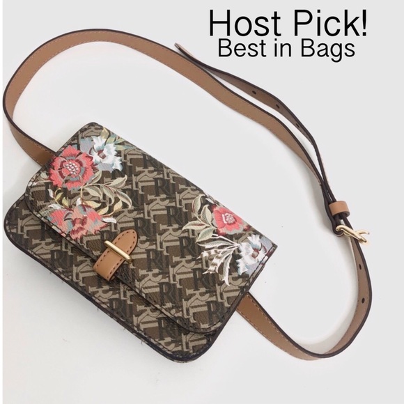 Ralph Lauren Handbags - Lauren Ralph Lauren Floral Logo Belt Waist Bag